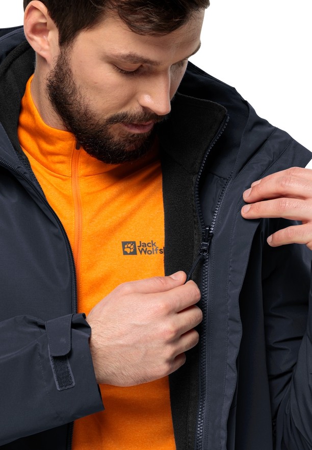 Navy Jack Wolfskin Fernblick 2l Men Jackets | 27665225
