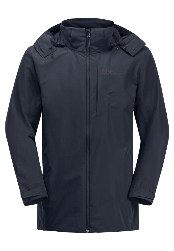 Navy Jack Wolfskin Fernblick 2l Men Jackets | 27665225