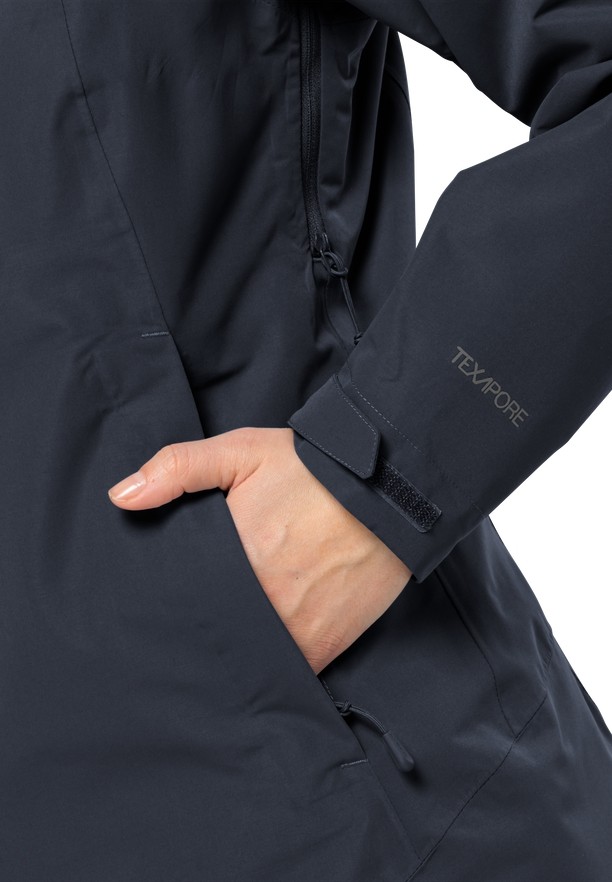 Navy Jack Wolfskin Fernblick 2l Women Jackets | 15923519