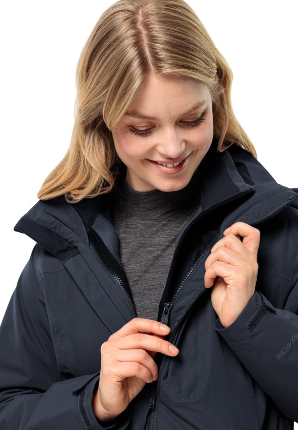 Navy Jack Wolfskin Fernblick 2l Women Jackets | 15923519