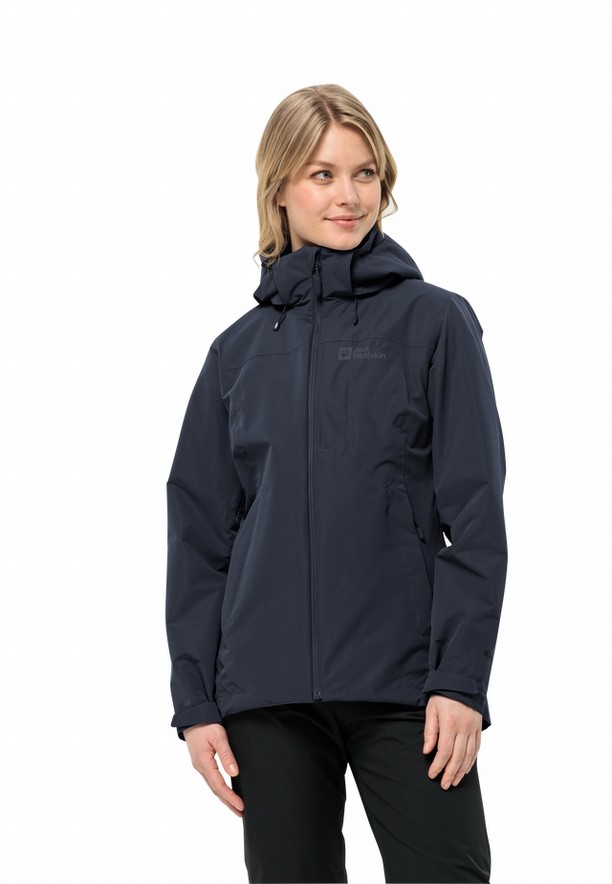 Navy Jack Wolfskin Fernblick 2l Women Jackets | 15923519