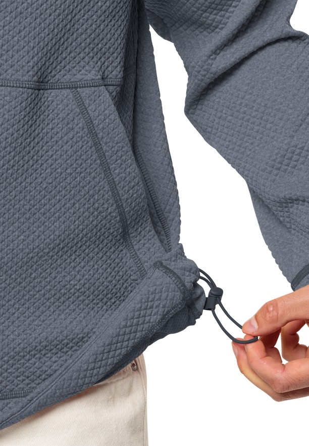 Navy Jack Wolfskin Fernweh Men Fleece Jackets | 68852543