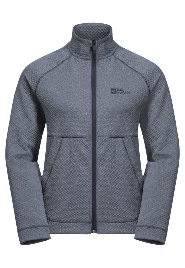 Navy Jack Wolfskin Fernweh Women Fleece Jackets | 25804148