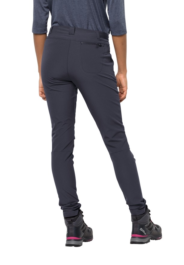 Navy Jack Wolfskin Geigelstein Slim Women Hiking Pants | 47770304