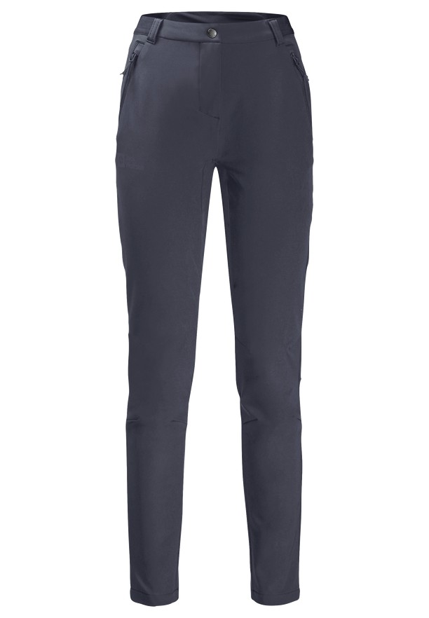 Navy Jack Wolfskin Geigelstein Slim Women Hiking Pants | 47770304