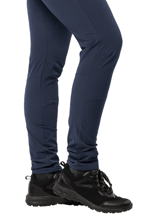 Navy Jack Wolfskin Geigelstein Slim Women Hiking Pants | 96938318
