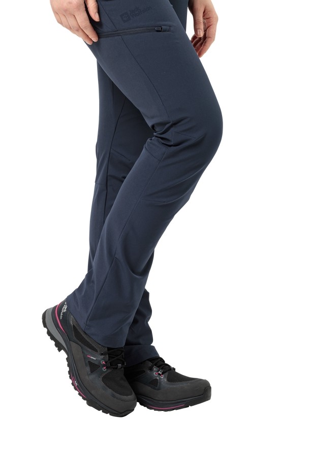 Navy Jack Wolfskin Geigelstein Women Hiking Pants | 28911118