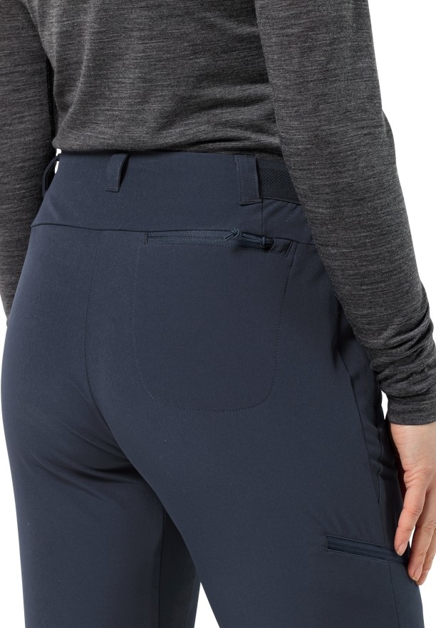 Navy Jack Wolfskin Geigelstein Women Hiking Pants | 28911118