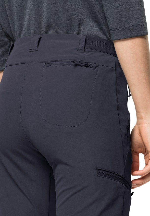 Navy Jack Wolfskin Geigelstein Women Hiking Pants | 34290212