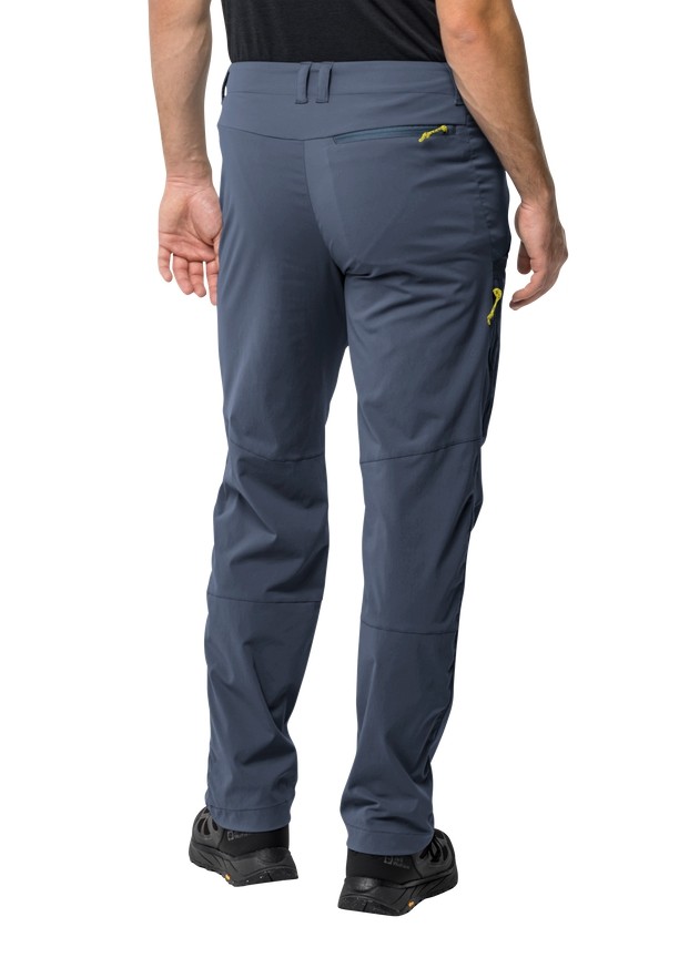 Navy Jack Wolfskin Glastal Men Hiking Pants | 97852928