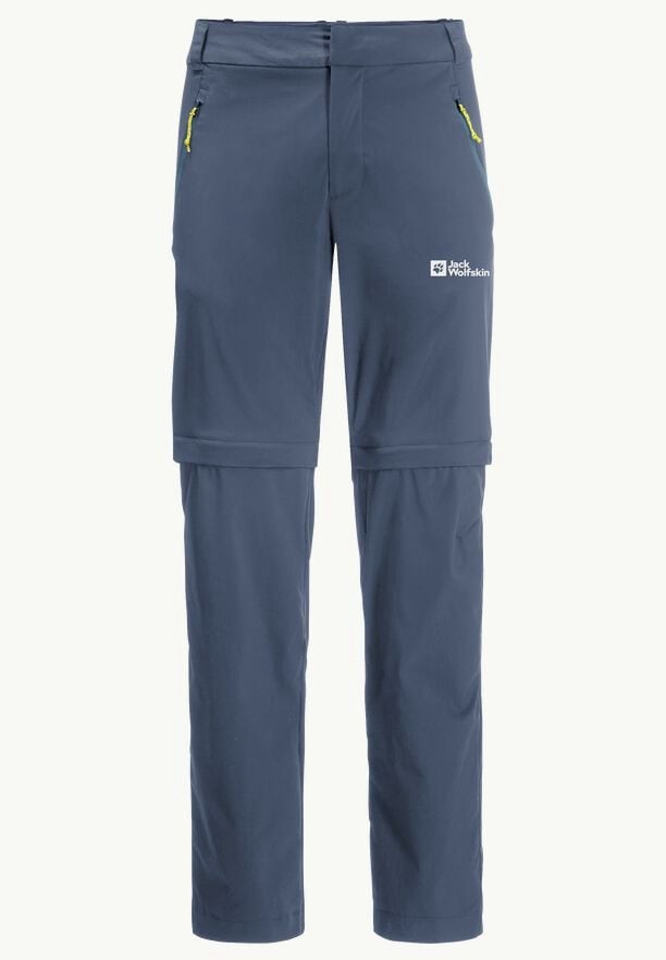 Navy Jack Wolfskin Glastal Zip Off Men Hiking Pants | 63794929