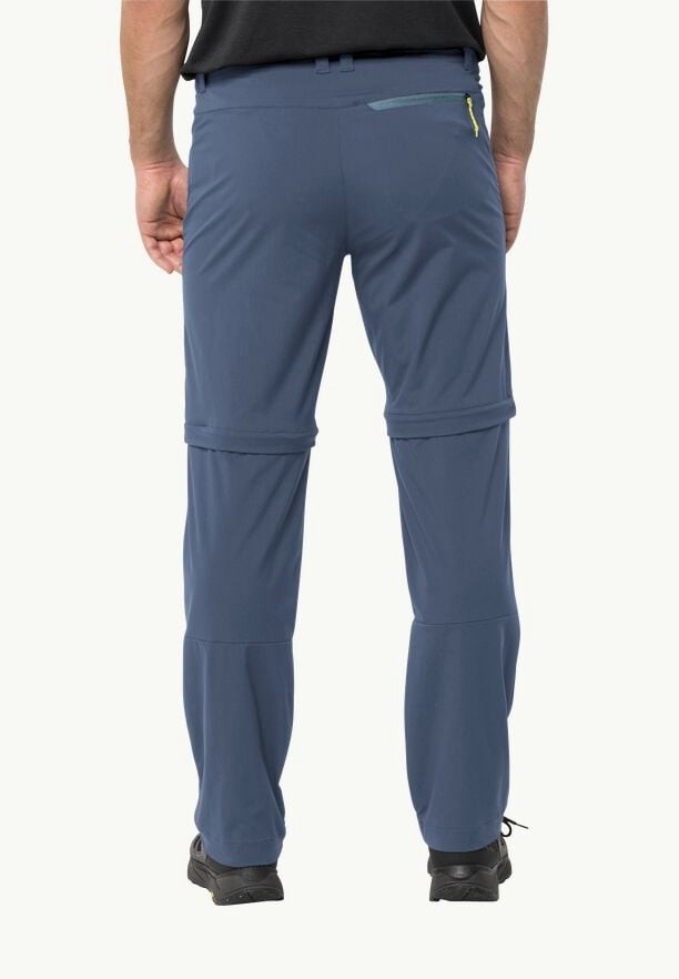 Navy Jack Wolfskin Glastal Zip Off Men Hiking Pants | 63794929