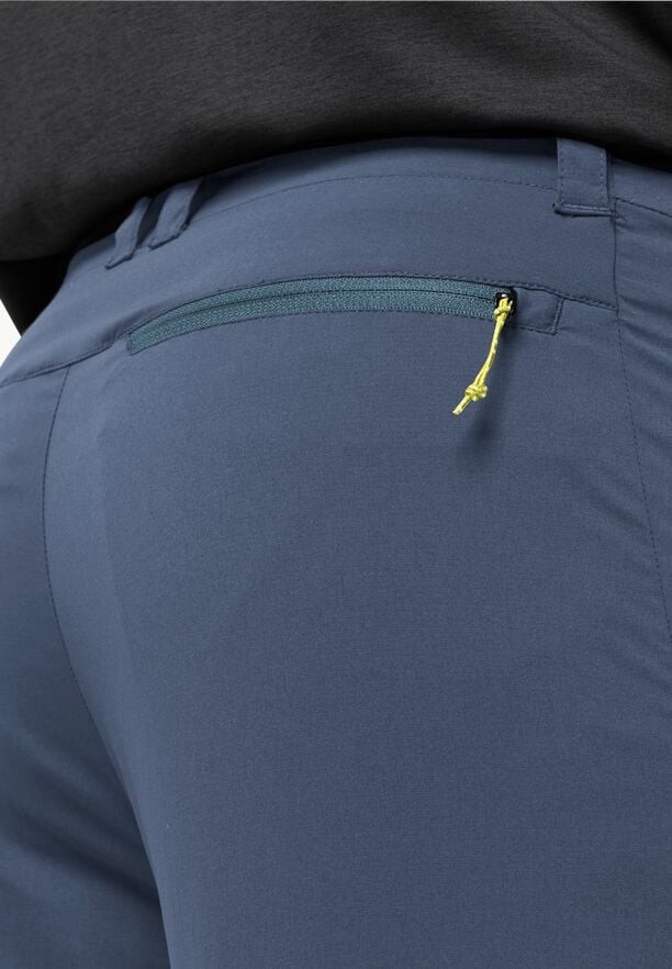 Navy Jack Wolfskin Glastal Zip Off Men Hiking Pants | 63794929