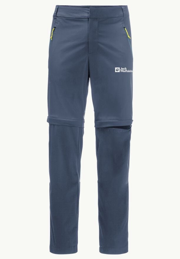 Navy Jack Wolfskin Glastal Zip Off Men Hiking Pants | 63794929