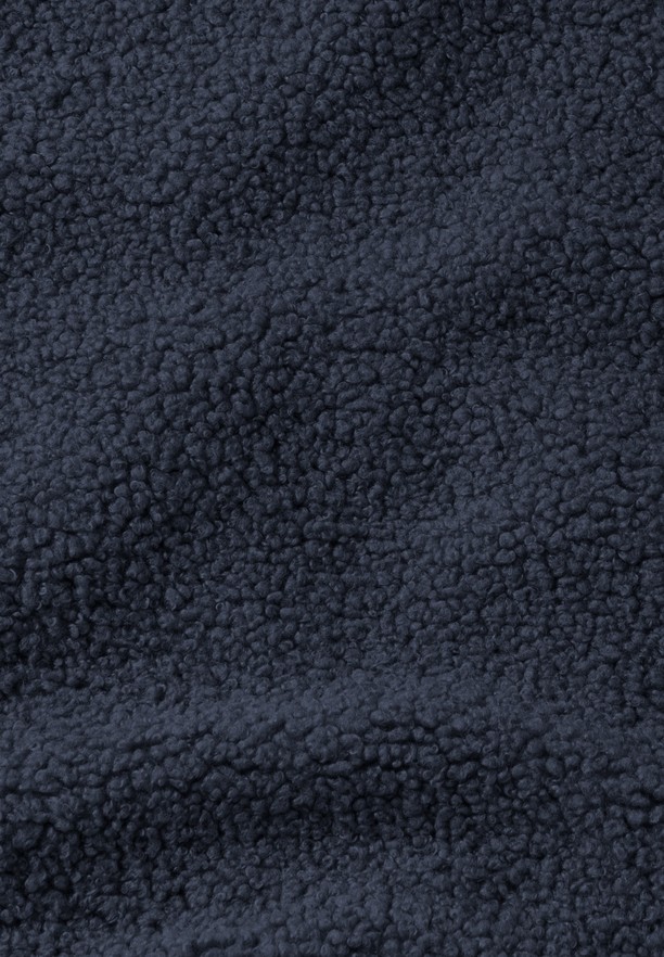 Navy Jack Wolfskin High Curl Women Fleece Jackets | 60995160