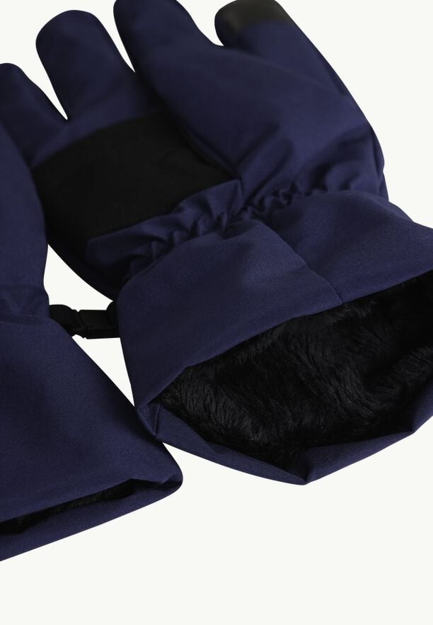 Navy Jack Wolfskin Highloft Men Gloves | 58867079