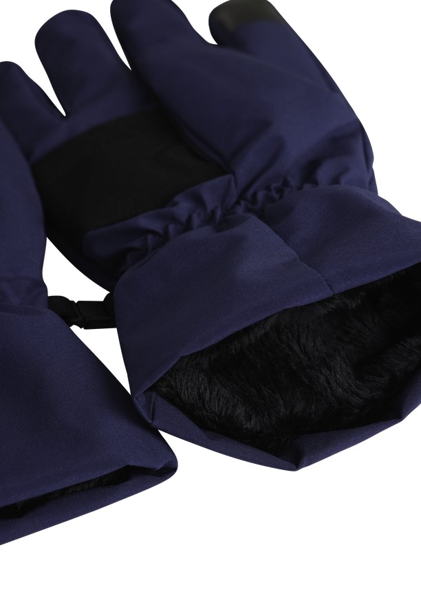 Navy Jack Wolfskin Highloft Women Gloves | 29853568