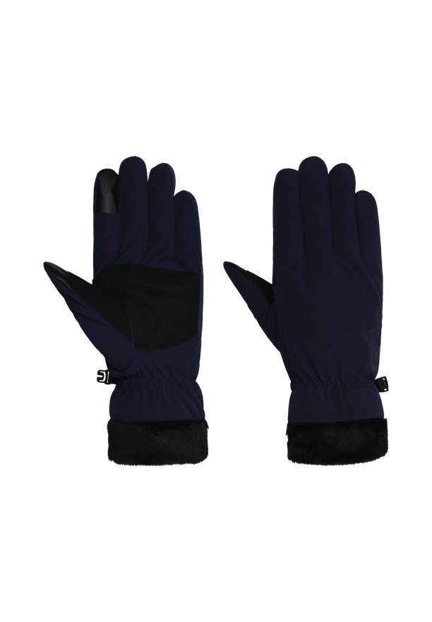 Navy Jack Wolfskin Highloft Women Gloves | 79316017