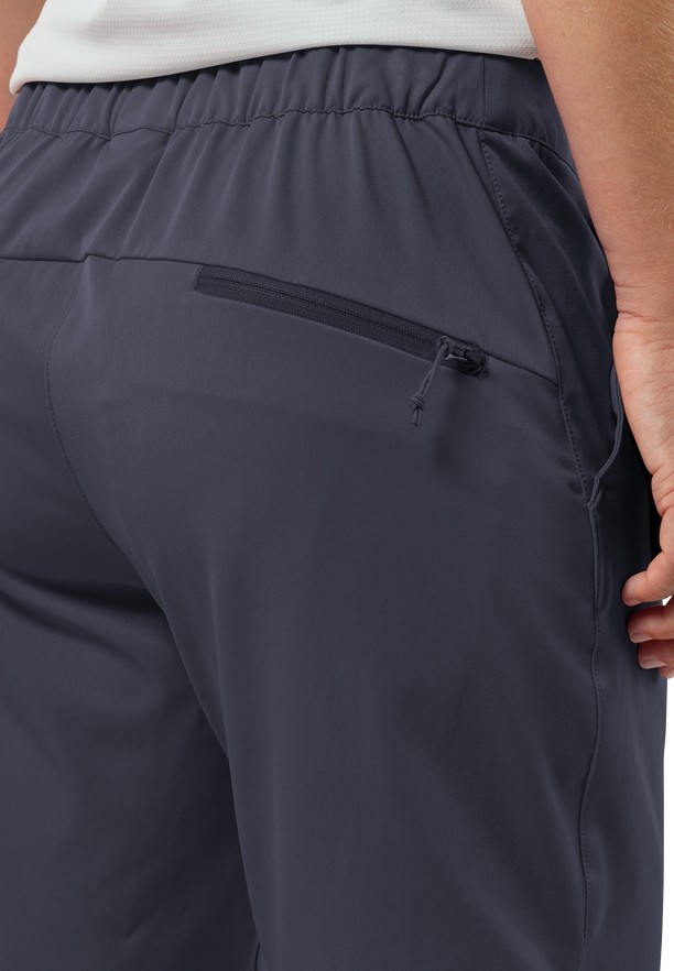 Navy Jack Wolfskin Hiking Alpine Women Shorts | 77346652