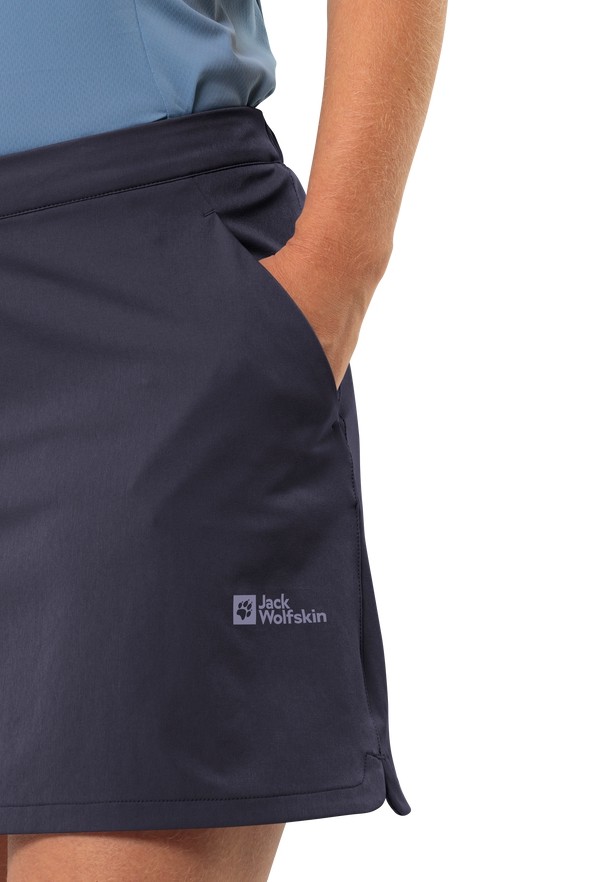 Navy Jack Wolfskin Hiking Alpine Women Skorts | 49969997
