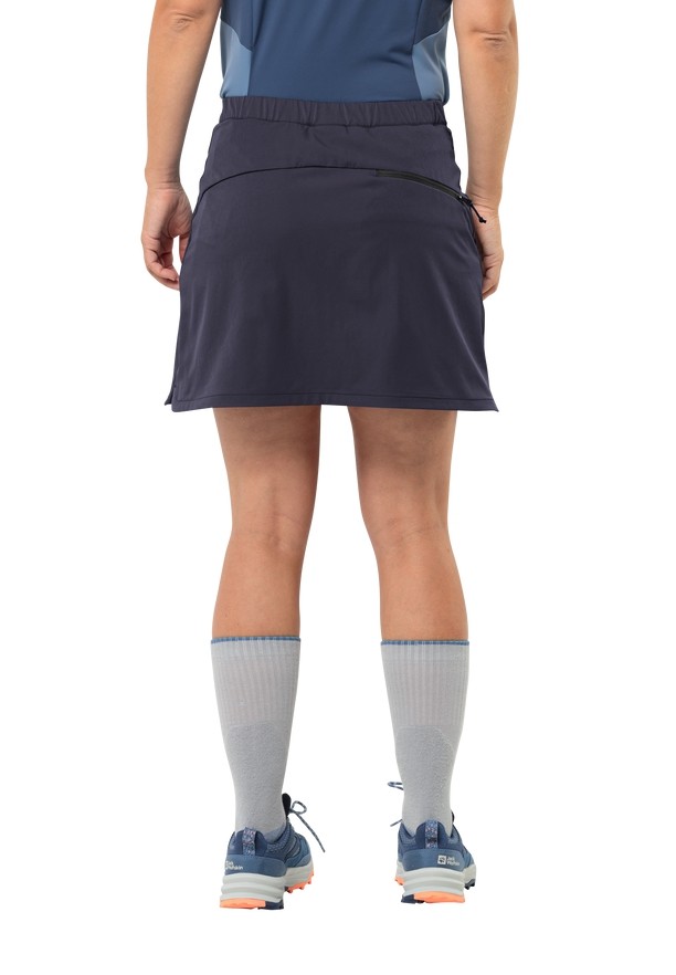 Navy Jack Wolfskin Hiking Alpine Women Skorts | 49969997