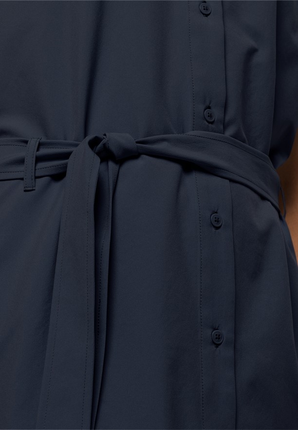 Navy Jack Wolfskin Holiday Midi Women Dress | 60863452