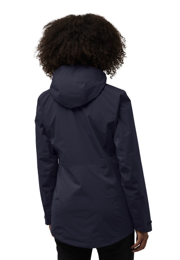 Navy Jack Wolfskin Hunberg 3in1 Women Jackets | 82121086
