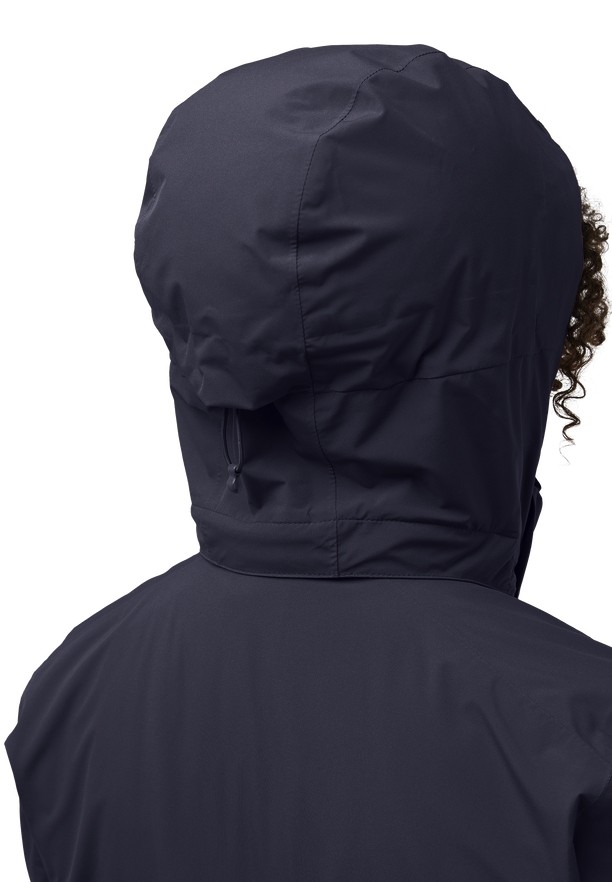Navy Jack Wolfskin Hunberg 3in1 Women Jackets | 82121086