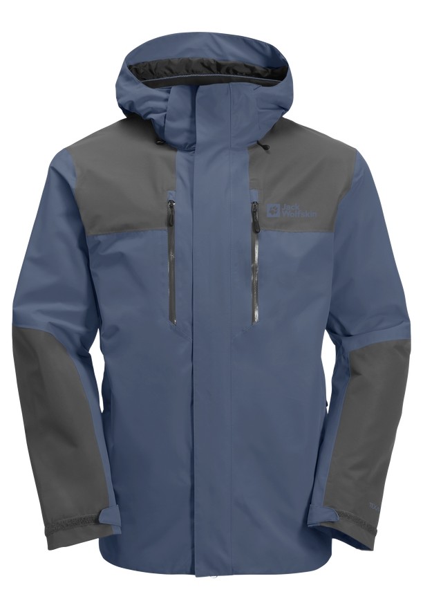 Navy Jack Wolfskin Jasper 2l Men Rain Jackets | 18375390