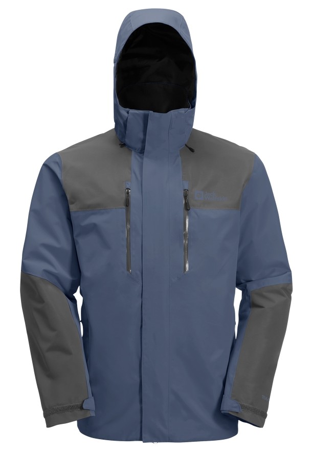 Navy Jack Wolfskin Jasper 2l Men Rain Jackets | 18375390