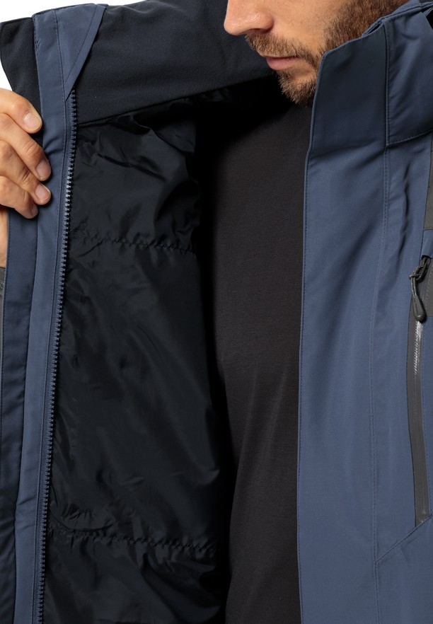 Navy Jack Wolfskin Jasper 2l Men Rain Jackets | 18375390