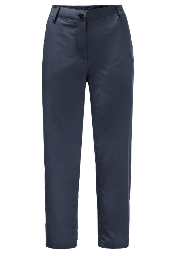 Navy Jack Wolfskin Kalahari 7/8 Women Pants | 56063579