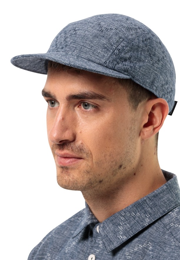 Navy Jack Wolfskin Karana Men Baseball Caps | 14624287