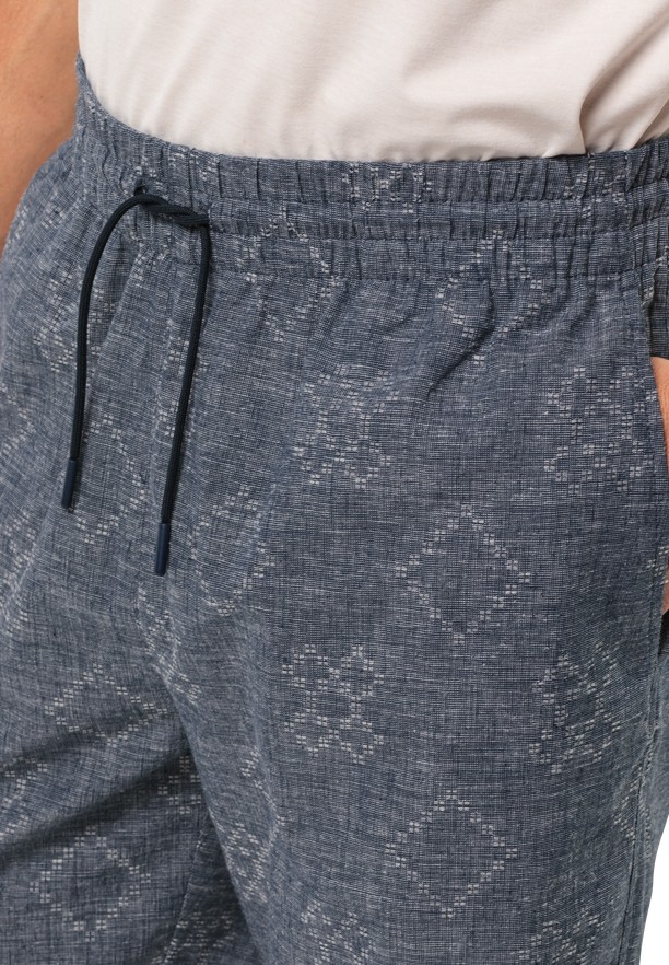 Navy Jack Wolfskin Karana Men Shorts | 72519362