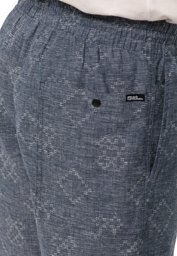 Navy Jack Wolfskin Karana Men Shorts | 72519362