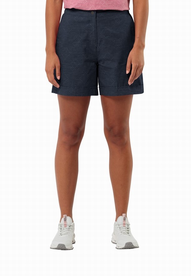 Navy Jack Wolfskin Karana Women Shorts | 70084553