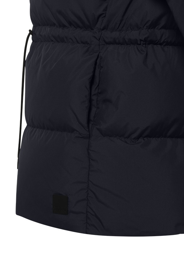 Navy Jack Wolfskin Kirschallee Women Winter Jackets | 72795348