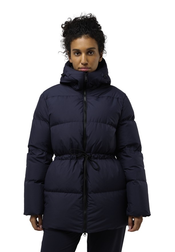 Navy Jack Wolfskin Kirschallee Women Winter Jackets | 72795348