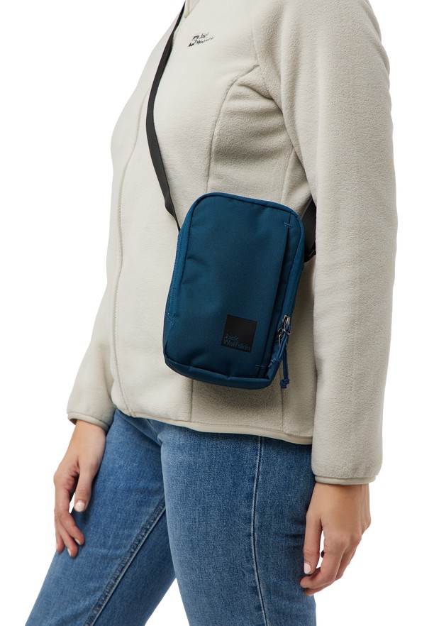 Navy Jack Wolfskin Konya Women Shoulder Bags | 45515132