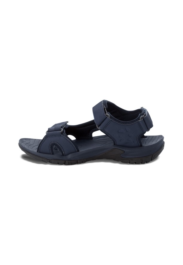 Navy Jack Wolfskin Lakewood Cruise Men Sandals | 11377942