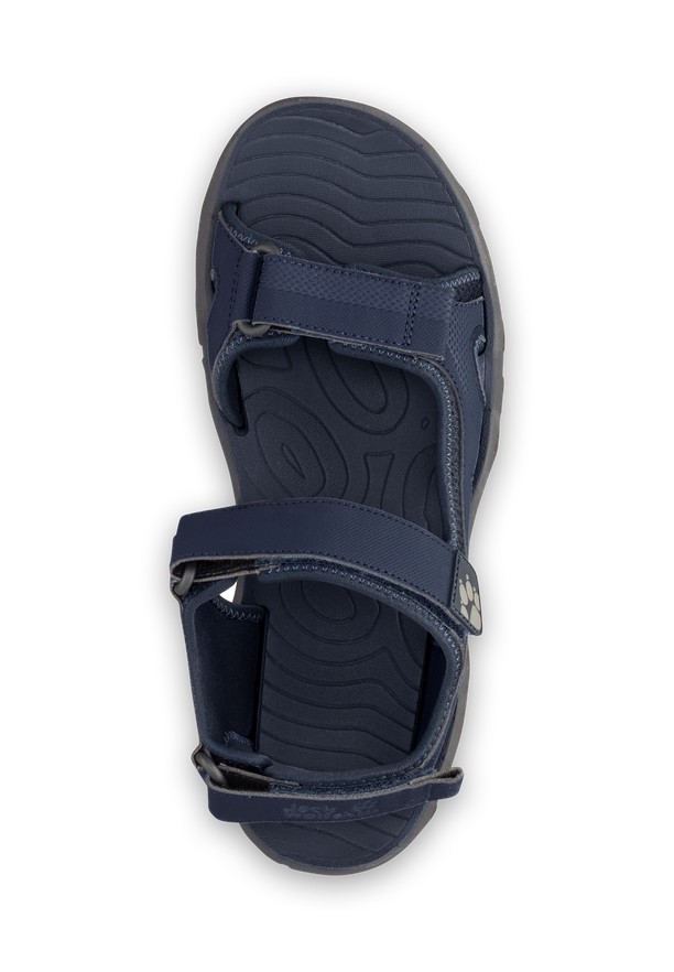 Navy Jack Wolfskin Lakewood Cruise Men Sandals | 11377942