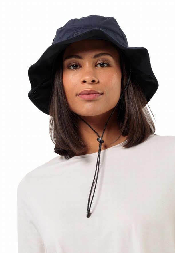 Navy Jack Wolfskin Mesh Women Hats | 54585226