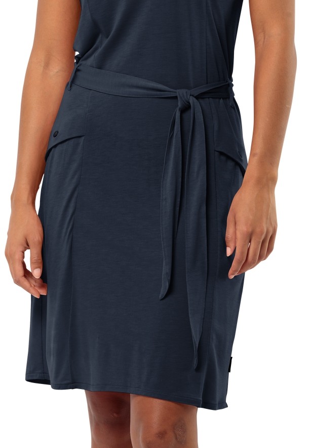 Navy Jack Wolfskin Mola Women Dress | 96083262