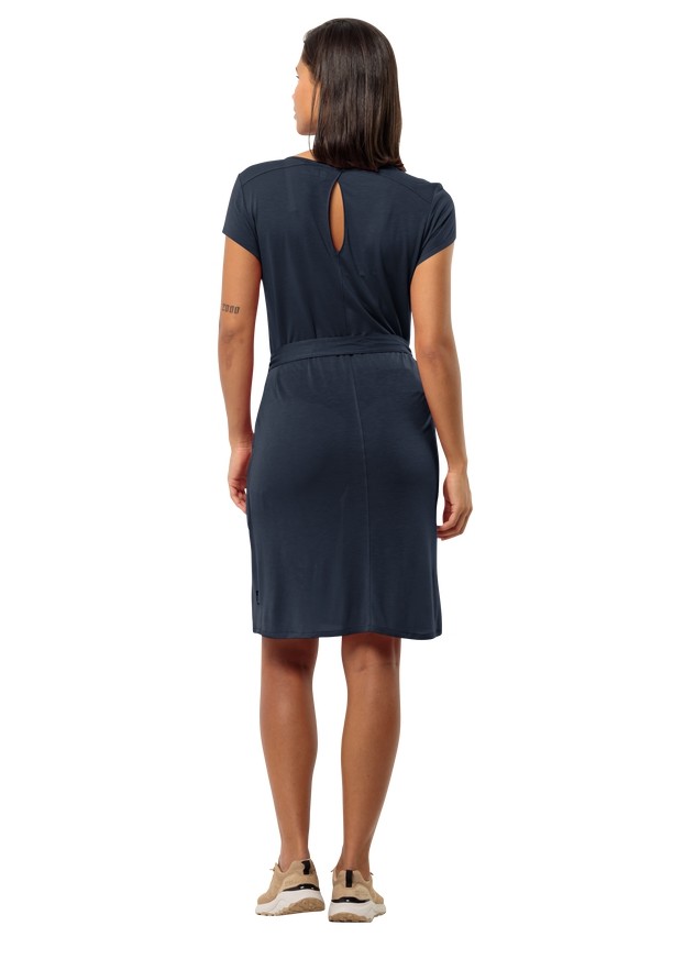 Navy Jack Wolfskin Mola Women Dress | 96083262