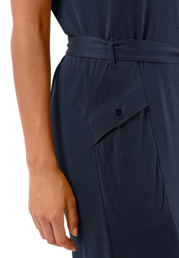 Navy Jack Wolfskin Mola Women Dress | 96083262
