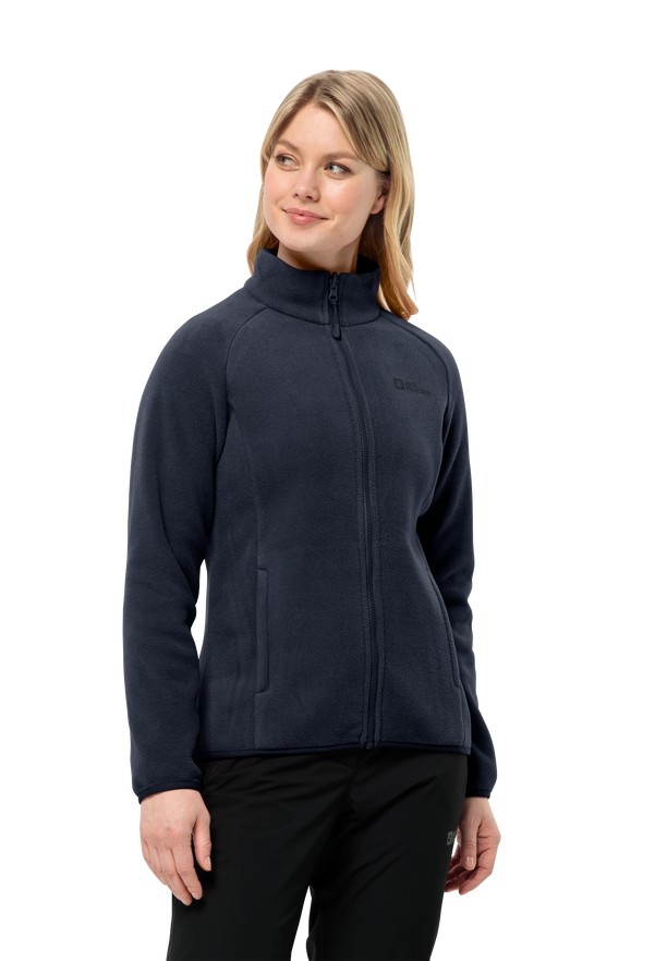 Navy Jack Wolfskin Moonrise 3in1 Women Jackets | 37144530
