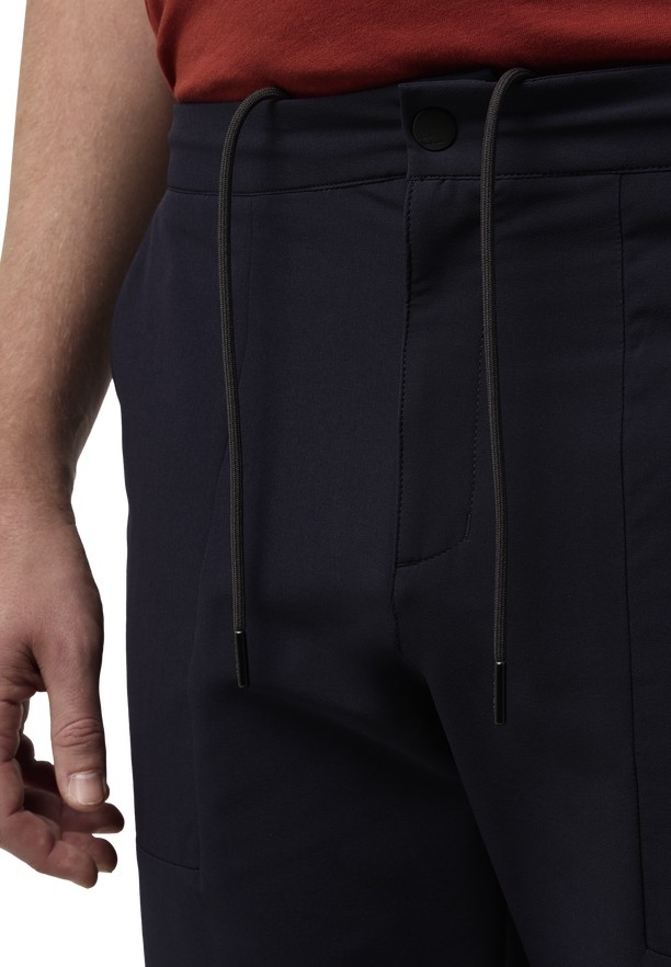 Navy Jack Wolfskin Newport Men Pants | 95183143