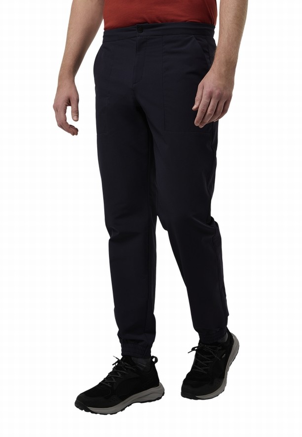 Navy Jack Wolfskin Newport Men Pants | 95183143