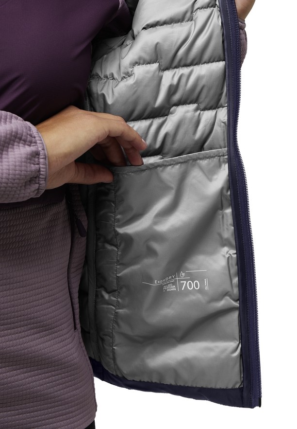 Navy Jack Wolfskin Passamani Down Women Vest | 28604015