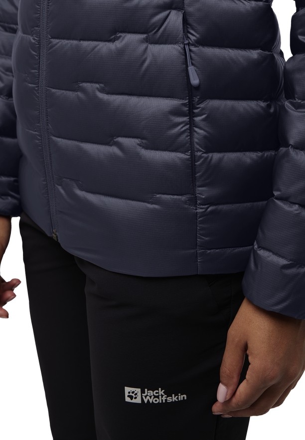 Navy Jack Wolfskin Passamani Women Down Jackets | 14517394